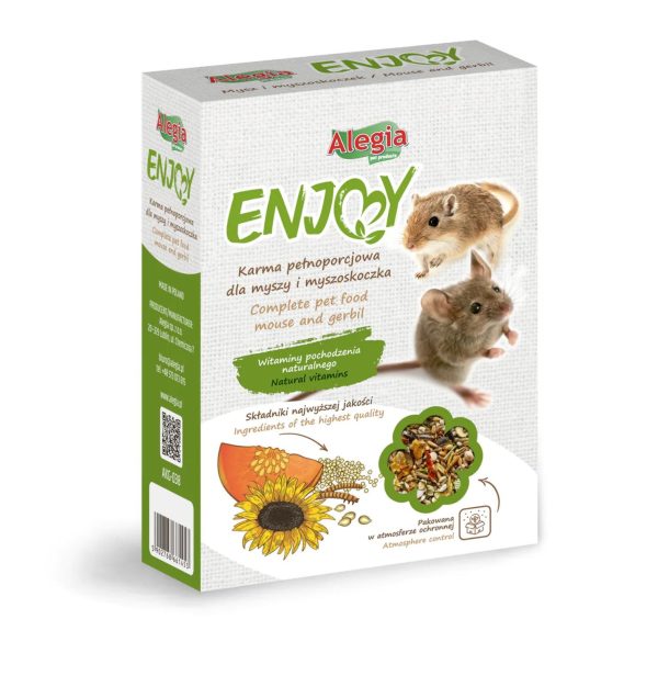 Alegia Enjoy pokarm dla myszy i myszoskoczka 400g sklep akwarystyczny śląsk