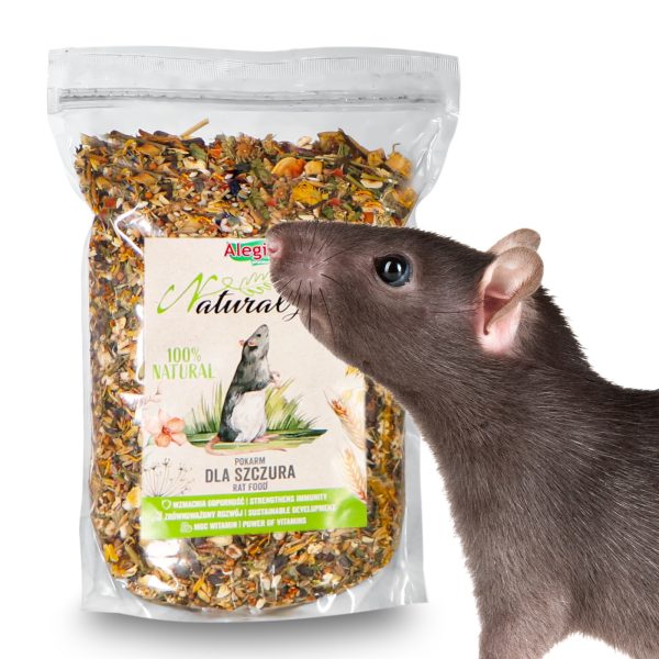 XXX ALEGIA NATURAL LINE SZCZUR 500G sklep akwarystyczny / terrarystyczny