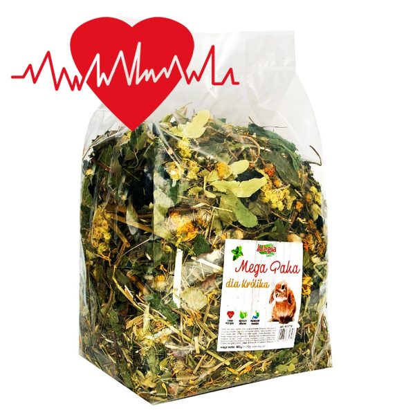 Alegia - mega paka z ziół dla królika 650g sklep premium dla akwarystów