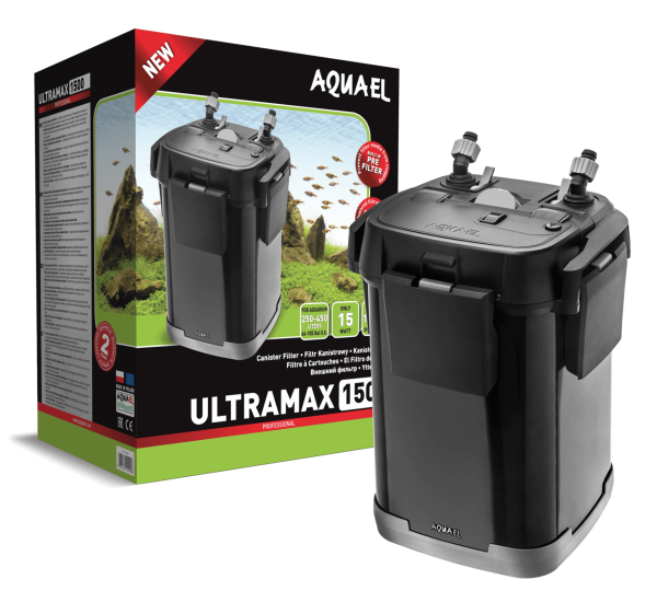 Aquael Filtr Ultramax 1500 - filtr do akwarium 250 - 450l sklep premium dla akwarystów