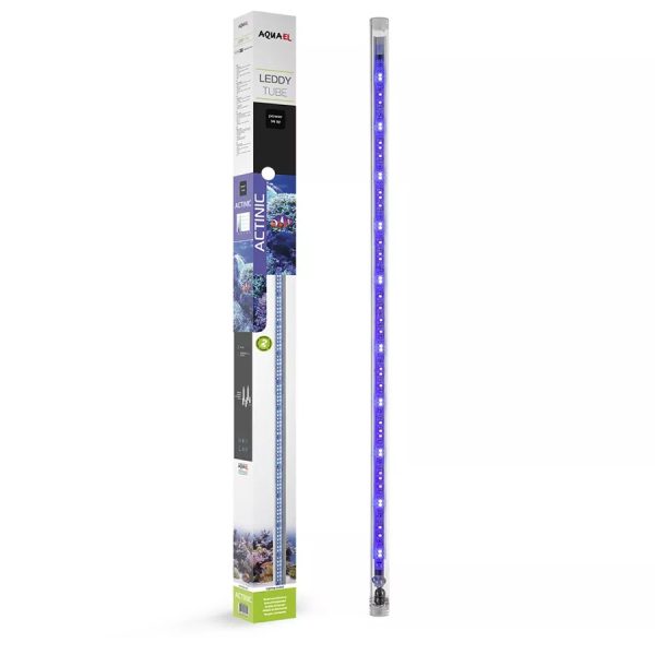Aquael LEDDY TUBE - oświetlenie LED 14W ACTINIC 2.0 sklep premium dla akwarystów