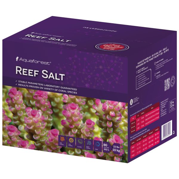 Aquaforest Reef Salt 10kg Box - sól akwarystyka morska sklep akwarystyczny śląsk