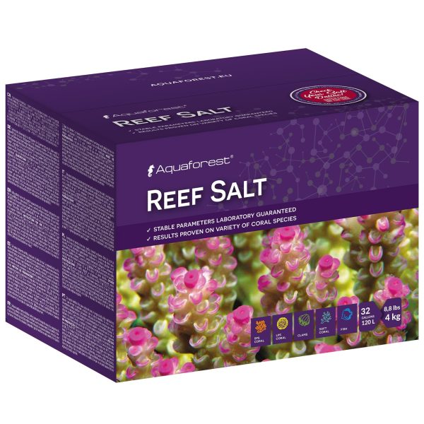 Aquaforest Reef Salt 4kg Box - sól akwarystyka morska sklep akwarystyczny śląsk