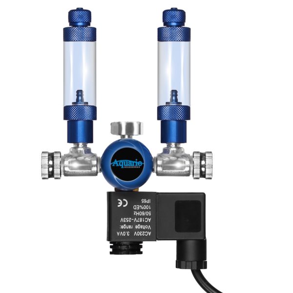 Aquario BLUE TWIN Professional - podwójny zestaw CO2 z butlą 5l sklep premium dla akwarystów