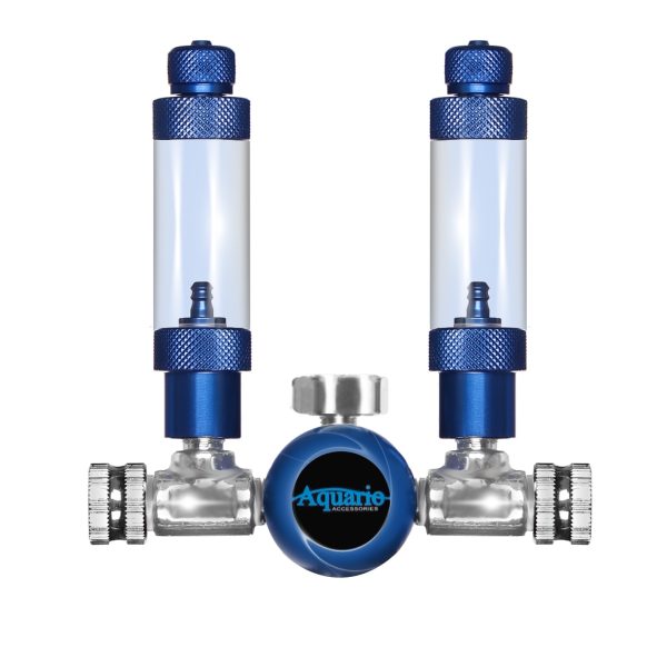 Aquario BLUE TWIN Standard - reduktor dwuwylotowy sklep akwarystyczny śląsk