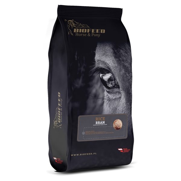 Biofeed Horse&Pony Rice Bran Granulated - granulowane otręby ryżowe dla koni 20kg sklep akwarystyczny śląsk