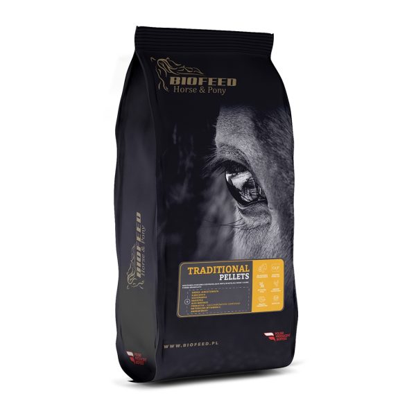 Biofeed Horse&Pony Traditional Pellets - pasza dla koni 25kg sklep akwarystyczny śląsk