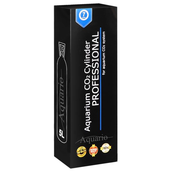 Butla CO2 Aquario BLUE 5l 57cm - nowa z zaworem sklep premium dla akwarystów