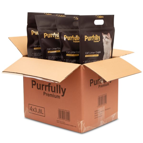 Catario Purrfully Premium - żwirek silikonowy dla kota 3