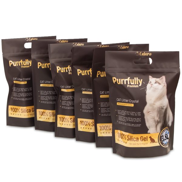 Catario Purrfully Premium - żwirek silikonowy dla kota 3