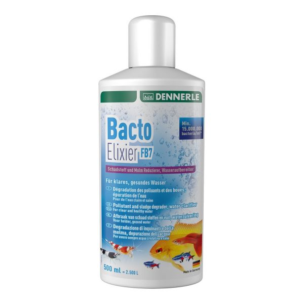 DENNERLE bakterie do filtra Bacto Elixier FB7 500 ml (1680) sklep akwarystyczny śląsk