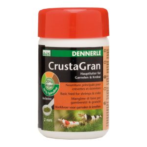 DENNERLE СrustaGran granulowany pokarm podstawowy dla krewetek i małych raków 2 mm 100 ml (5918) sklep akwarystyczny śląsk