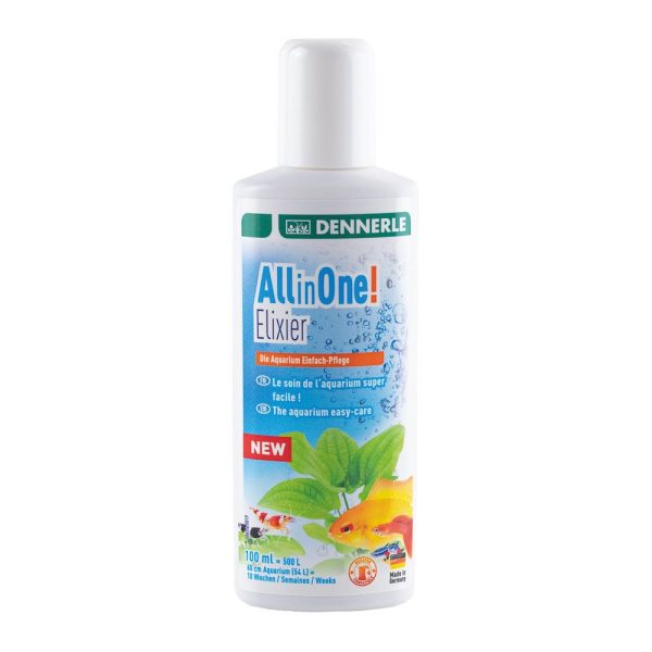 DENNERLE оdżywka do kompleksowej pielęgnacji akwarium AllinOne! Elixier 100 ml (2848) sklep akwarystyczny śląsk