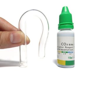 Deep Aqua Szklany Indykator CO2 Pipe + Płyn sklep akwarystyczny śląsk