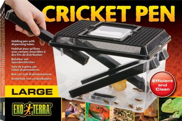 EXO TERRA Cricket Pen L Terrarium na karmówkę (30x20