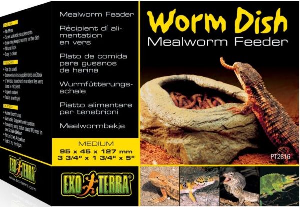 EXO TERRA Miska dwuczęściowa (11.5x9x4.5cm) XS sklep premium dla akwarystów