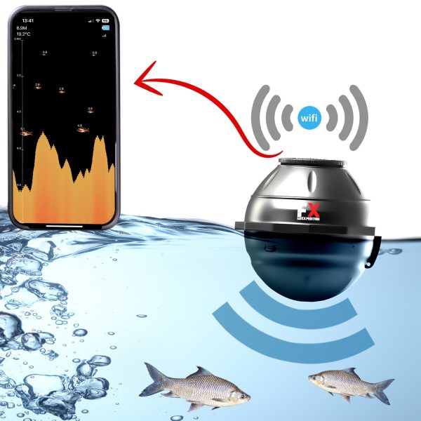 Fishing Expedition LakeSoniX - sonar Wi-Fi echosonda do wykrywania ryb sklep premium dla akwarystów