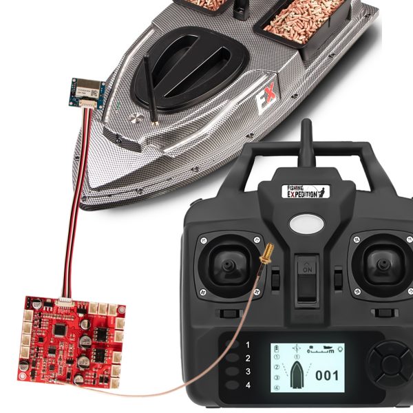 Fishing Expedition XPREDATOR Remote Controler - pilot i moduł GPS do łódki zanętowej sklep akwarystyczny śląsk