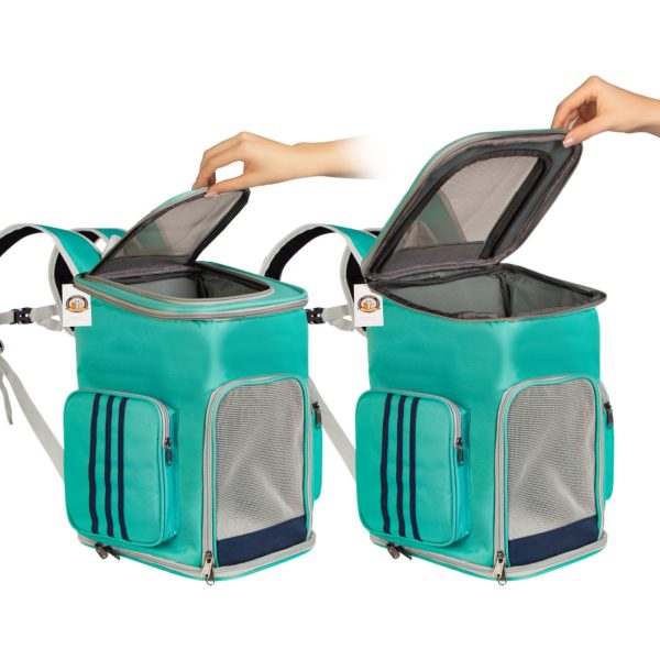 Furrever Friends Catbox Turquoise  - plecak transporter dla kota i psa sklep premium dla akwarystów