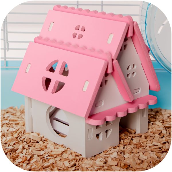DOMEK FURREVER FRIENDS ENGLISH MOUSE-HOUSE sklep akwarystyczny / terrarystyczny