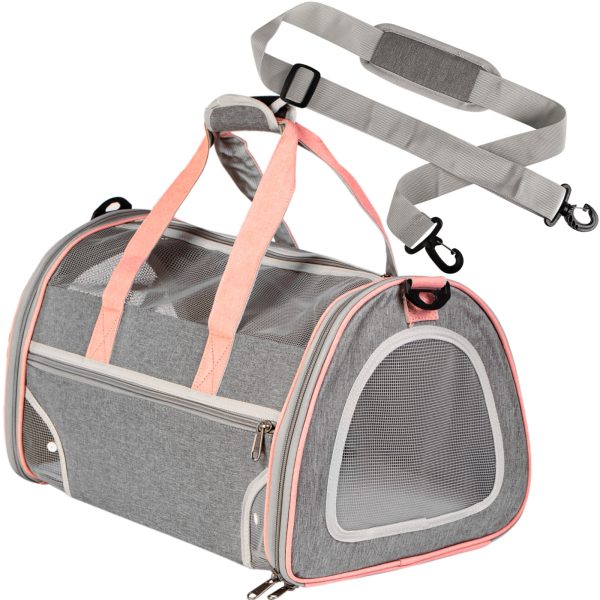 Furrever Friends Fluffy Bag Pink - transporter dla kota i psa sklep premium dla akwarystów