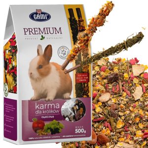 Gami Premium - karma owocowa dla królika + 2 kolby sklep akwarystyczny śląsk