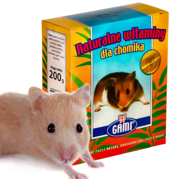 Gami - naturalne witaminy dla chomika 200g sklep premium dla akwarystów