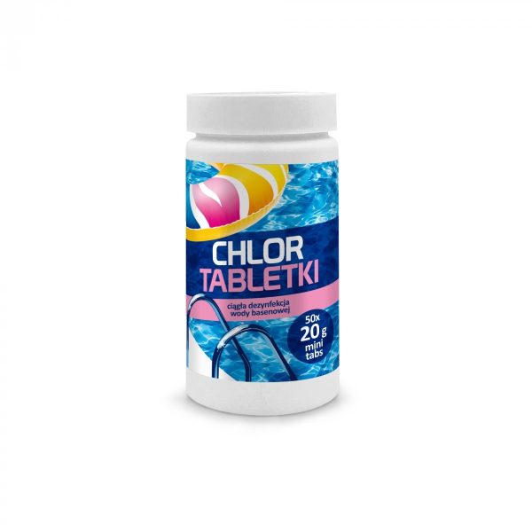 Gamix Chlor Mini Tabletki 1Kg bakterjobójcze 20g sklep akwarystyczny śląsk