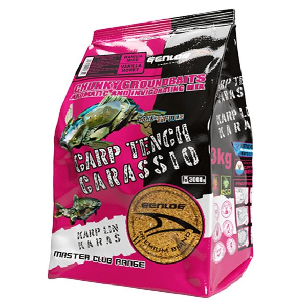 Genlog Carp Tench Carassio Wanilia i Miód - zanęta na ryby 3kg sklep akwarystyczny śląsk