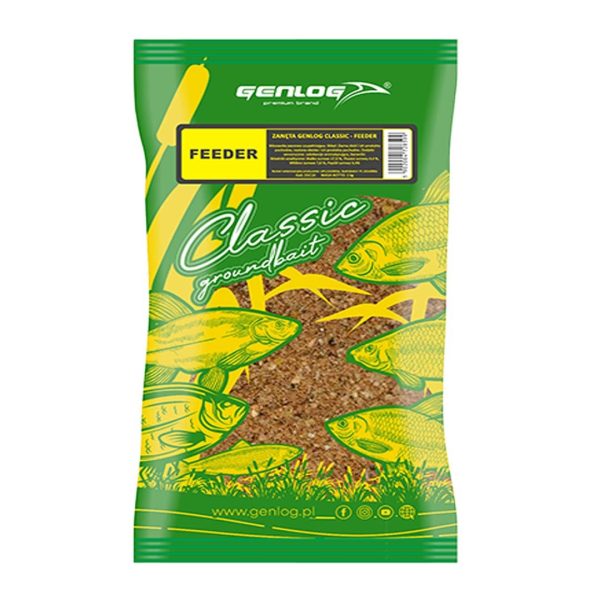 Genlog Classic Feeder - zanęta na ryby 1kg sklep akwarystyczny śląsk