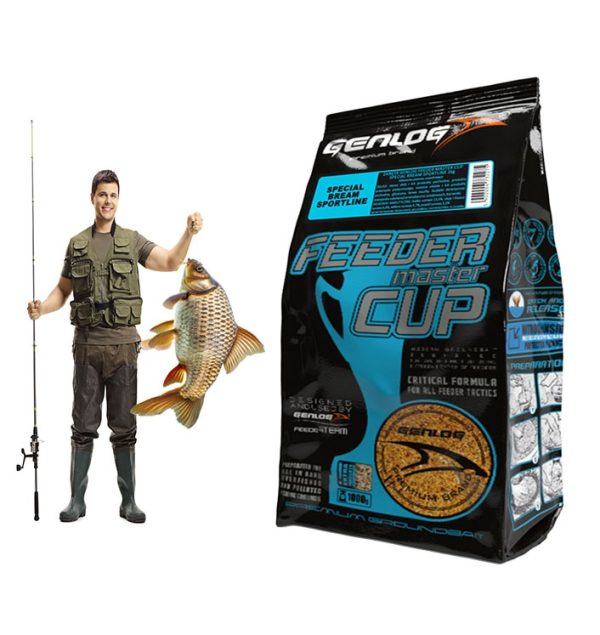 Genlog Feeder Master Cup Special Bream SportLine - zanęta na ryby 1kg sklep premium dla akwarystów