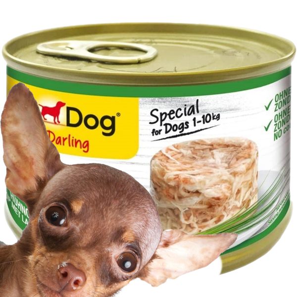 Gimdog Pure Delight 150g  - karma dla małych psów kurczak i jagnięcina w galarecie sklep premium dla akwarystów