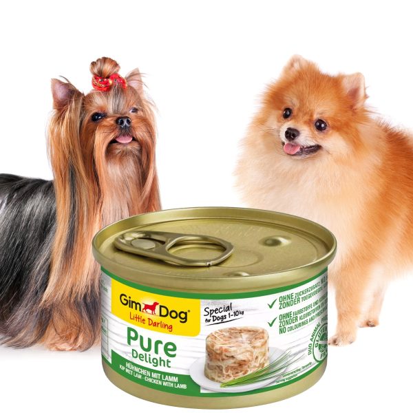 GIMDOG KARMA PUSZKA KURCZAKIEM JAGNIECINA 85G sklep akwarystyczny / terrarystyczny