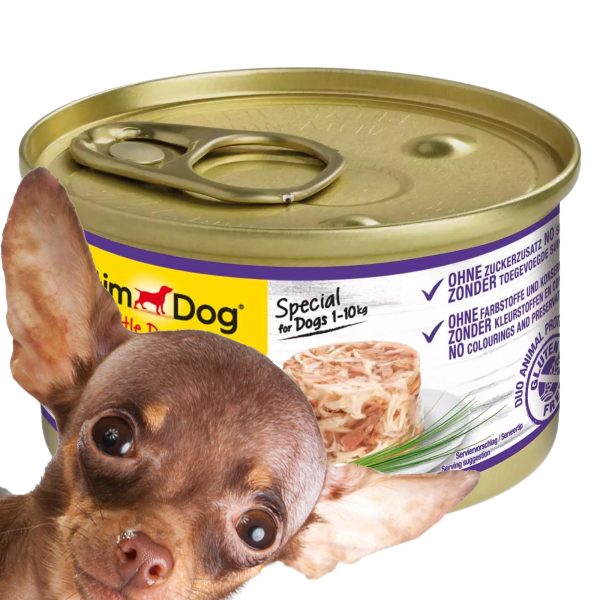 Gimdog Pure Delight 85g  - karma dla małych psów kurczak i tuńczyk w galarecie sklep premium dla akwarystów
