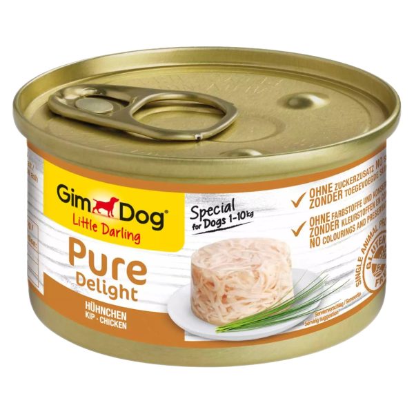 Gimdog Pure Delight 85g  - karma dla małych psów kurczak w galarecie sklep akwarystyczny śląsk