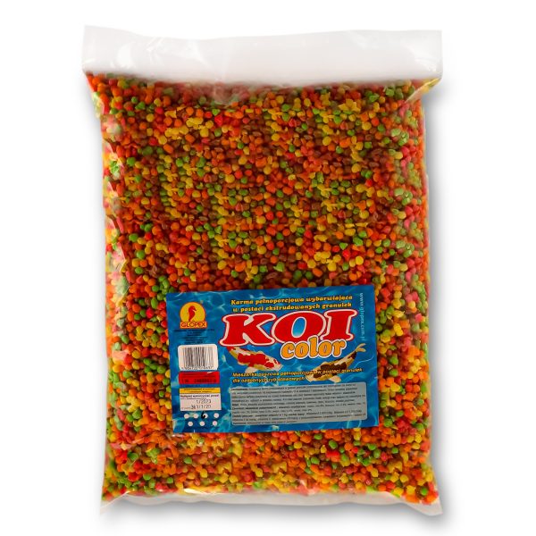Glopex Koi color Granules 10l - pokarm kompletny dla ryb sklep akwarystyczny śląsk