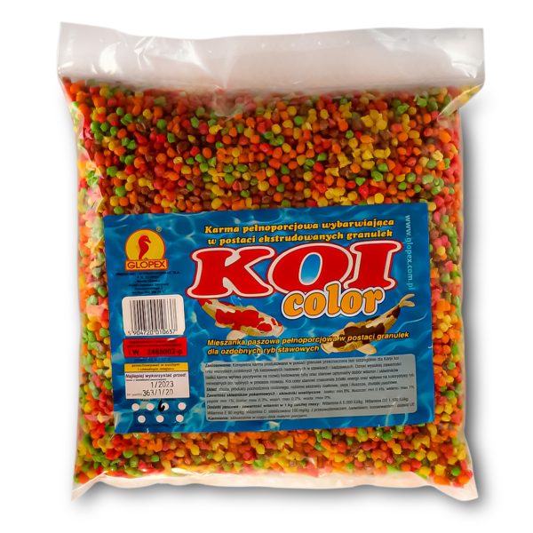 Glopex Koi color Granules 3l - pokarm kompletny dla ryb sklep akwarystyczny śląsk