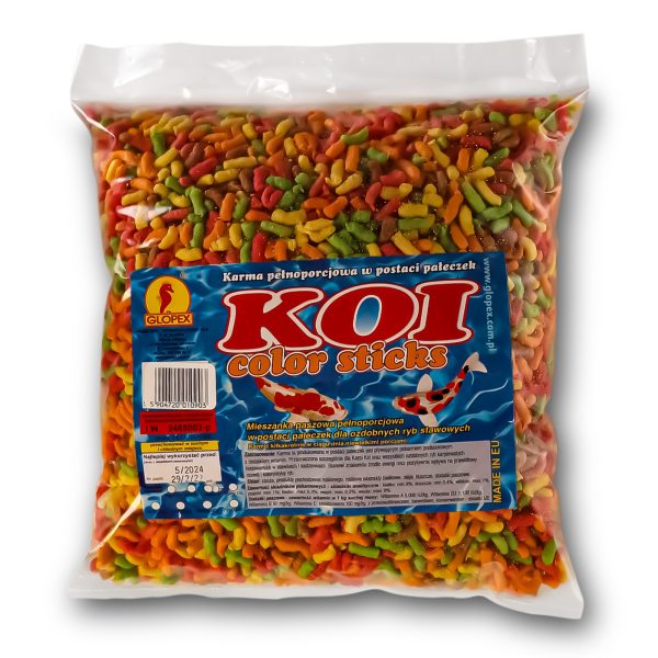 Glopex Koi color Sticks 3l - pokarm kompletny dla ryb sklep akwarystyczny śląsk