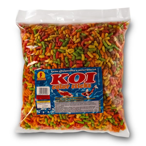 Glopex Koi color Sticks 5l - pokarm kompletny dla ryb sklep akwarystyczny śląsk