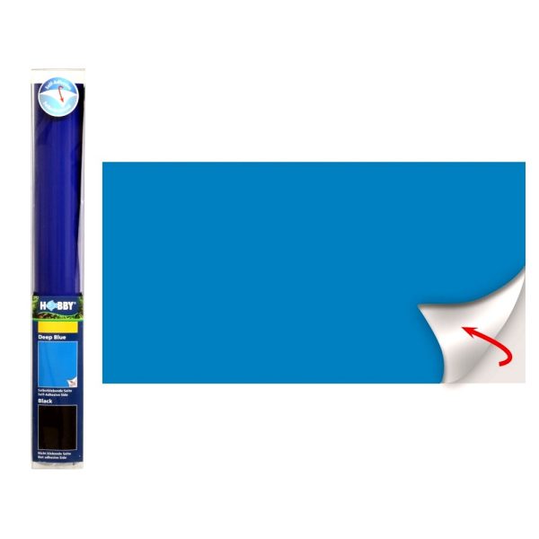 HOBBY Tło do akwarium Photo Background pre-cut Deep Blue self-adhesive