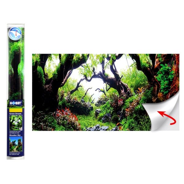 HOBBY Tło do akwarium Photo Background pre-cut Frosty self-adhesive