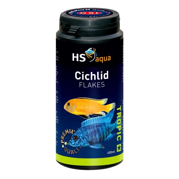 HS AQUA CICHLID FLAKES 400 ML pokarm dla ryb (0030224) sklep akwarystyczny śląsk