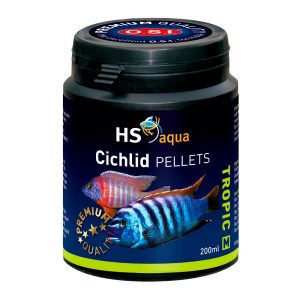 HS AQUA CICHLID PELLETS M 200 ML pokarm dla ryb (0030242) sklep akwarystyczny śląsk