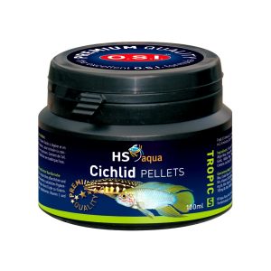 HS AQUA CICHLID PELLETS S 100 ML pokarm dla ryb (0030230) sklep akwarystyczny śląsk