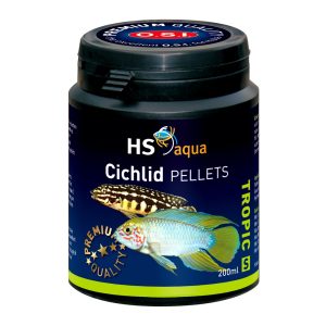HS AQUA CICHLID PELLETS S 200 ML pokarm dla ryb (0030232) sklep akwarystyczny śląsk