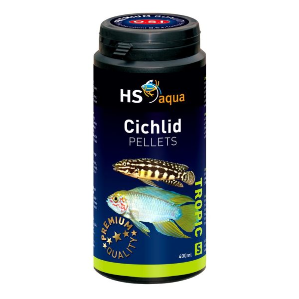 HS AQUA CICHLID PELLETS S 400 ML pokarm dla ryb (0030234) sklep akwarystyczny śląsk