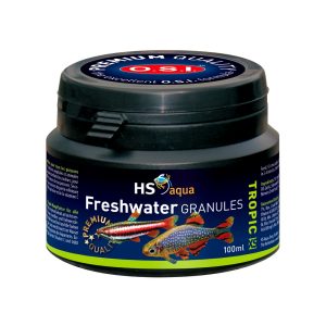 HS AQUA FRESHWATER GRANULES XS 100 ML pokarm dla ryb (0030110) sklep akwarystyczny śląsk
