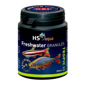 HS AQUA FRESHWATER GRANULES XS 200 ML pokarm dla ryb (0030112) sklep akwarystyczny śląsk
