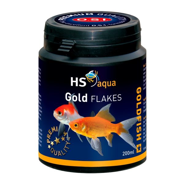 HS AQUA GOLD FLAKES 200 ML pokarm dla ryb (0030402) sklep akwarystyczny śląsk