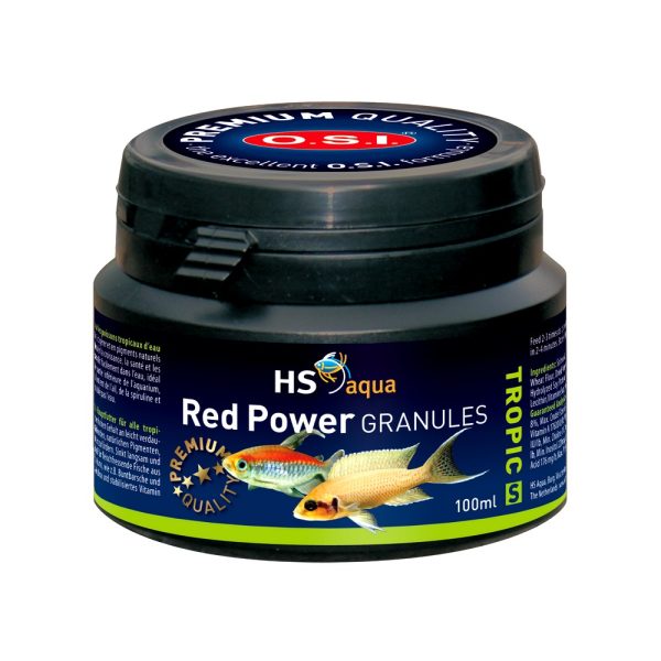 HS AQUA RED POWER GRANULES S 100 ML pokarm dla ryb (0030150) sklep akwarystyczny śląsk
